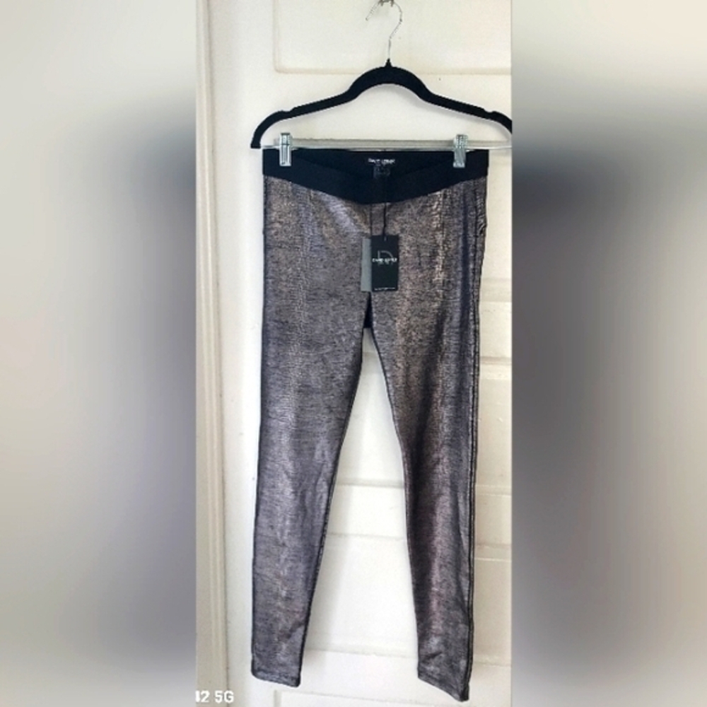David Lerner Barlow Lizard Legging Size L New